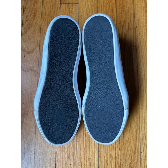 Lacoste Leather Casual Sneakers Mens Size 12 Lace Up Black Low Top - Picture 3 of 4